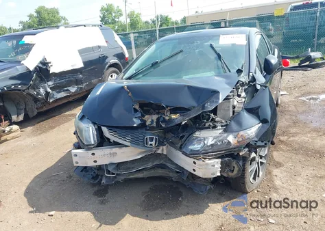 2013 Honda Civic Ex from USA, damaged, VIN 2HGFG3B83DH503325